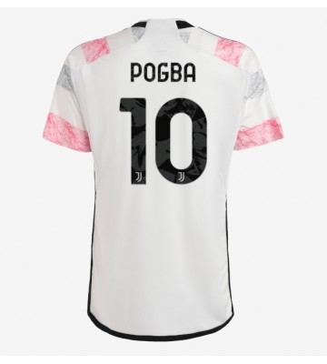 Juventus Paul Pogba #10 Bortedrakt 2023-24 Kortermet